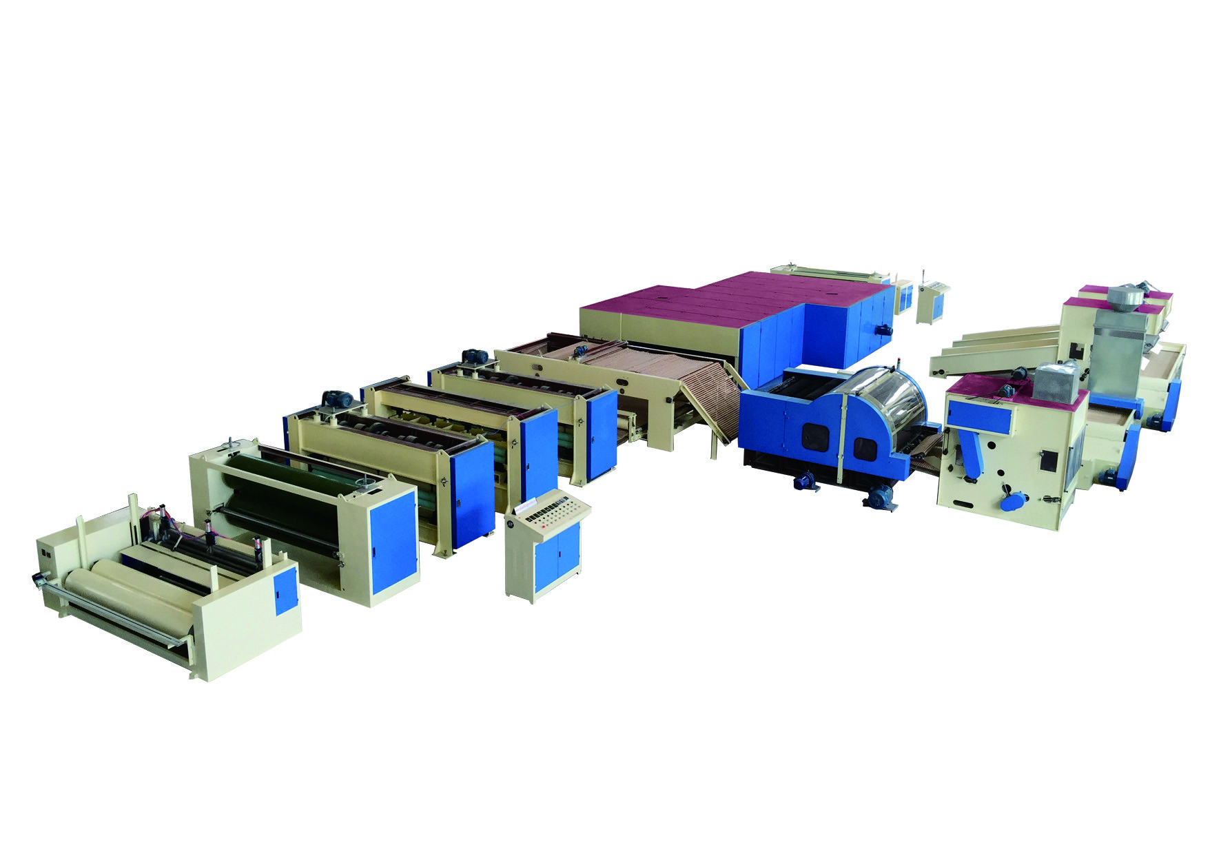 600gsm Pet Spunbond Waste Felt Textile Needle Punching Machine Non Woven