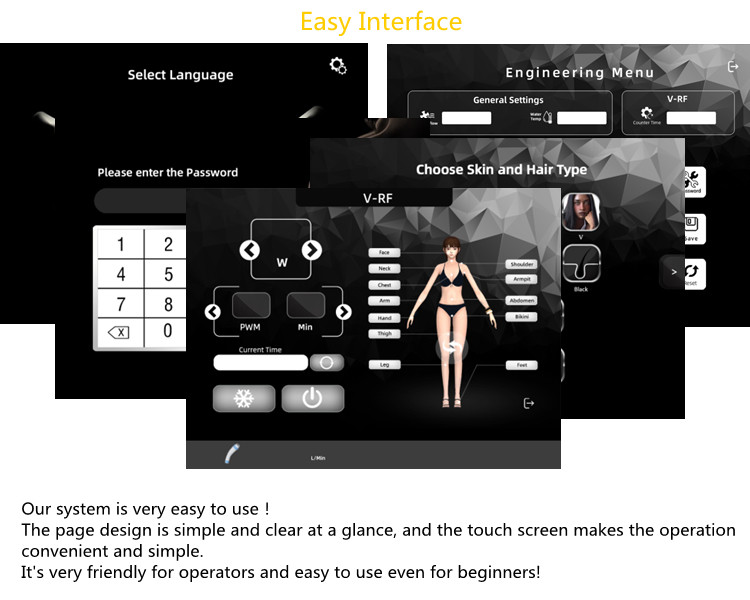 4h Diode Laser Hair Removal Equipment Design Oem Odm