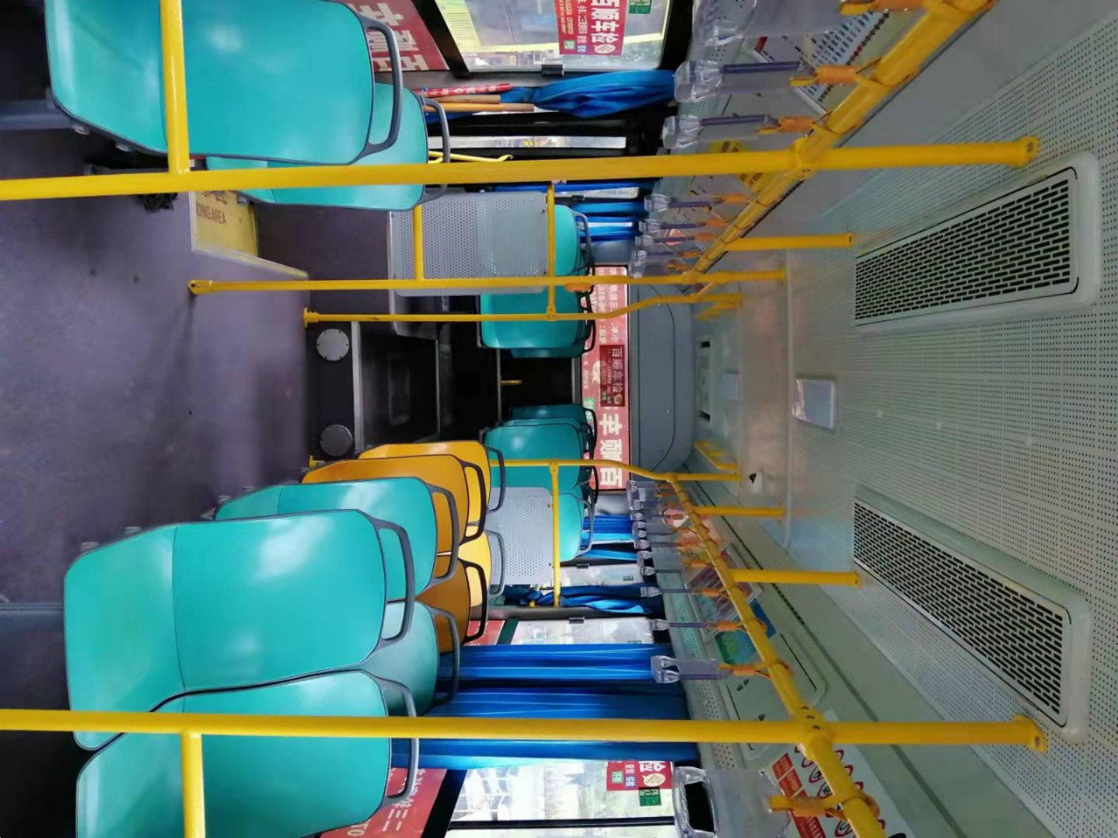 Electric Yutong City Bus ZK6815 To-Yota Hiace Bus 15 Seaters Alternative Energy Buses And Coaches 53 Seats