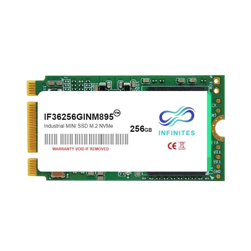 Industrial M. 2 Pcie SSD, N-26m2 (2242) , 5 GB, 3D Pslc Flash, -40&deg; C to +85&deg; C Nand Flash Memory