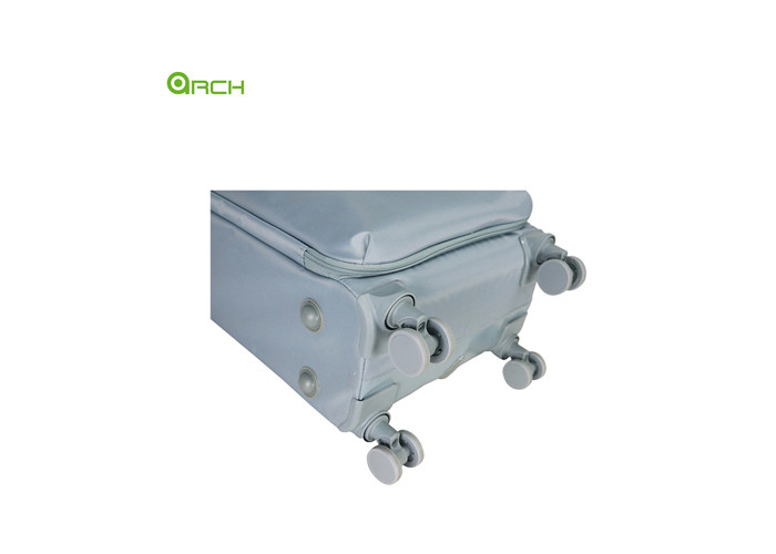Nylon Cabin trolley Lightweight Luggage Bag with one front big pocket For Short Trip