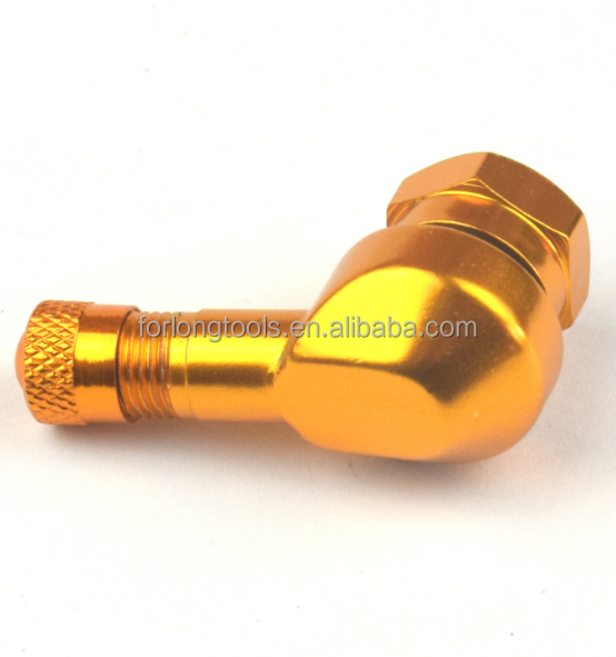 40mm Length Universal Car Fitment Motorcycle Tyre Valve Cap with Aluminum Body and Long-Lasting Brass Core