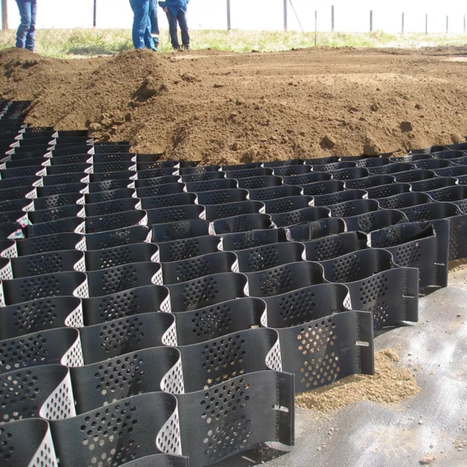 Onsite Installation After Sale Service Hot Geocell Gravel Grid For Dam Construction