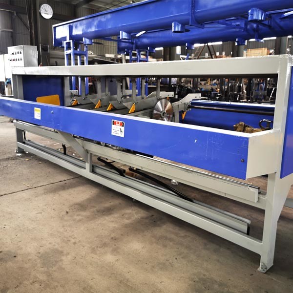 Double Heads Wood Planks Blocks Cutting Saw Machine