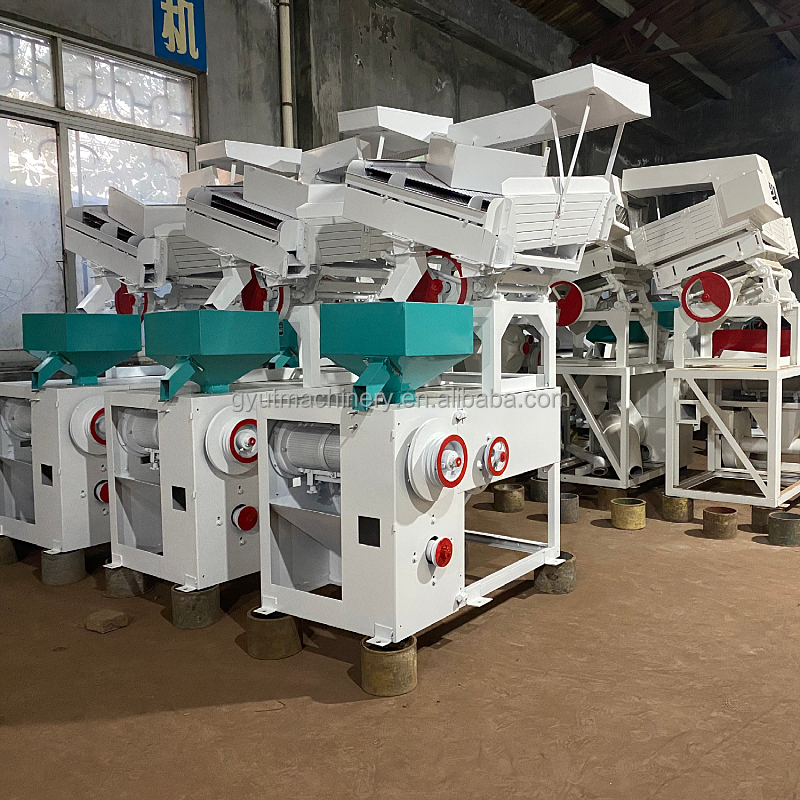 Automatic Diesel Engine Rice Milling Equipment for High Output and Rice Husk Peeling Line