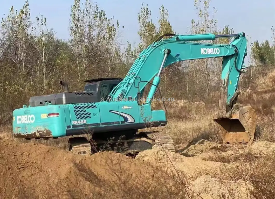 Second Hand Shensteel SK480 Excavator 2019 Model Speed King Fuel- Durable Steel 48T
