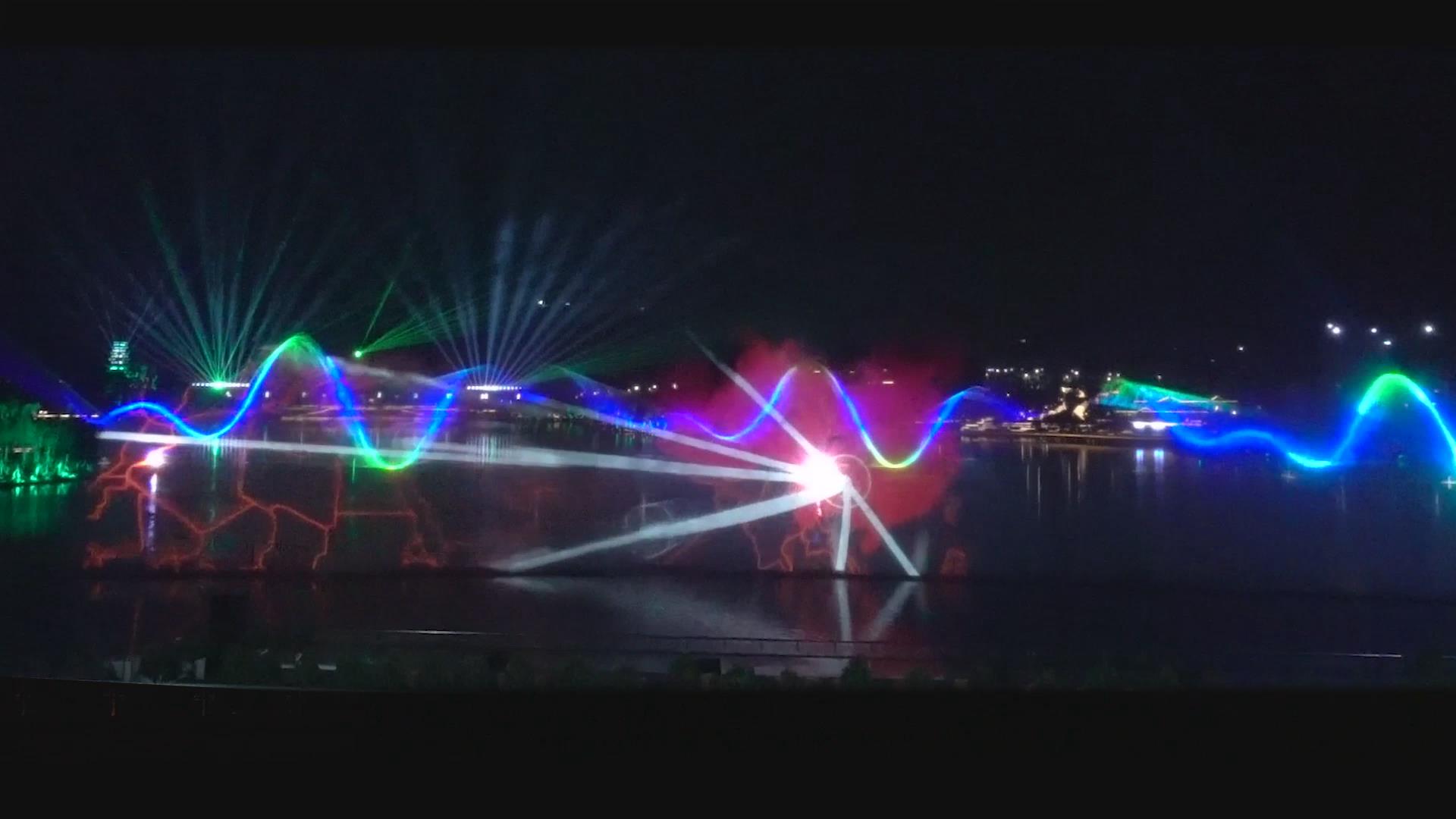 Fashionable Water Musical Fountain Dancing Water Pond Fountain