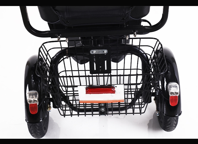 48V 300W Motor Power 12 Inch Electric Tricycle 3 Wheel Electric Bike for Adult Cargo