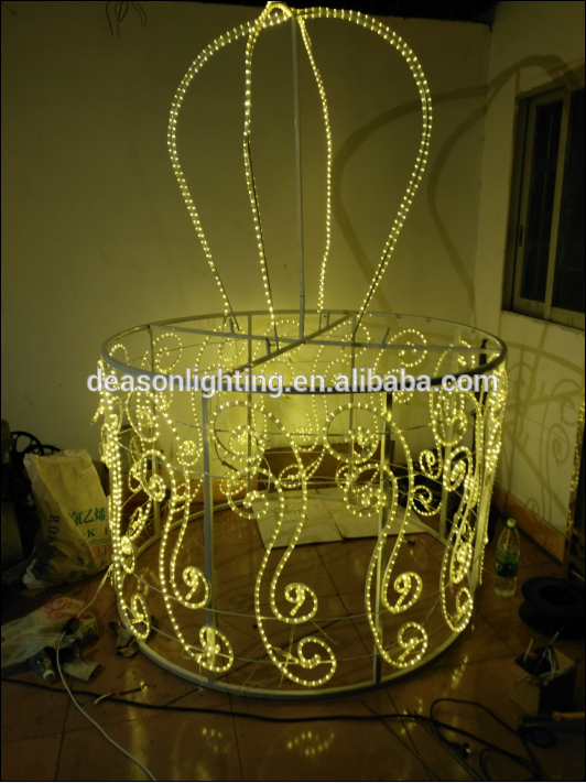 Giant outdoor christmas lights LED big Ball 3D Motif Light