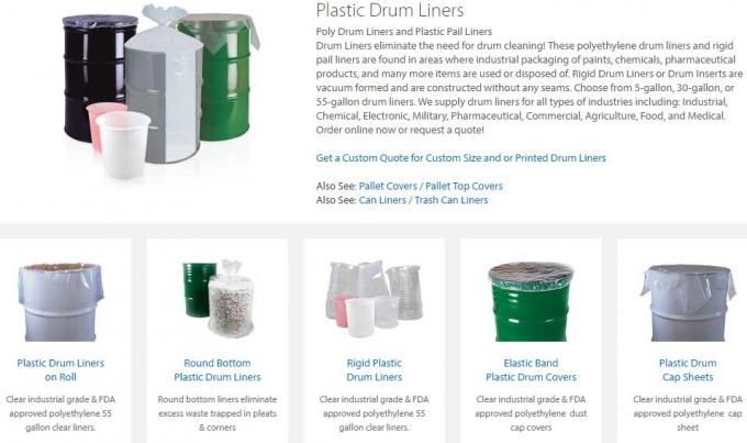 Flowerpot Lining Bags, Plastic Flower Pot Liners, Baskets & Pot Liners, Round Plastic Polyethylene Recycled Flower Pot L 7