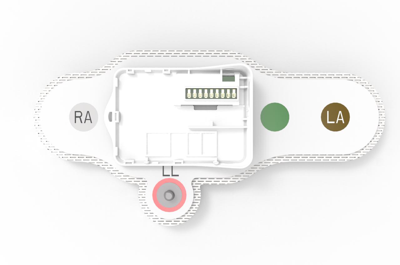 New ECG Patch Holter Single-Lead Holter and Three-leads Holter (2 in 1) Long Time Recording