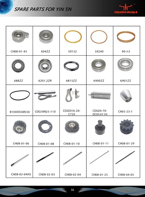 Cam Follower CF5UU PN JT.176 Auto Cutter Parts For Yin Cutter