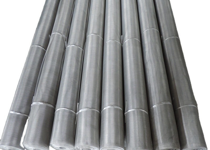 Wrapped 1.2m Width Weave Wire Mesh 0.20mm Diameter Aluminum Wire Mesh Screen