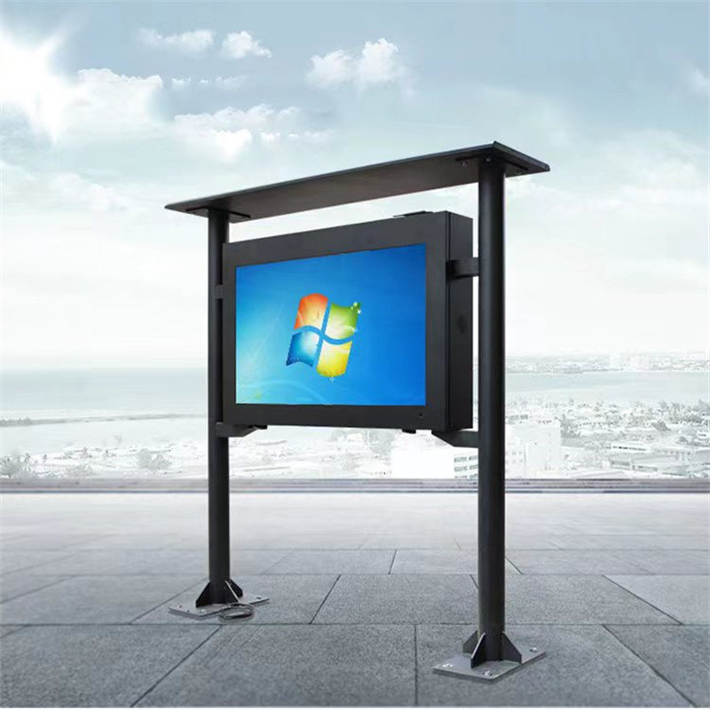 Waterproof Dustproof Touch Digital Outdoor Advertising Screens 55 Inch All In One Computer PC