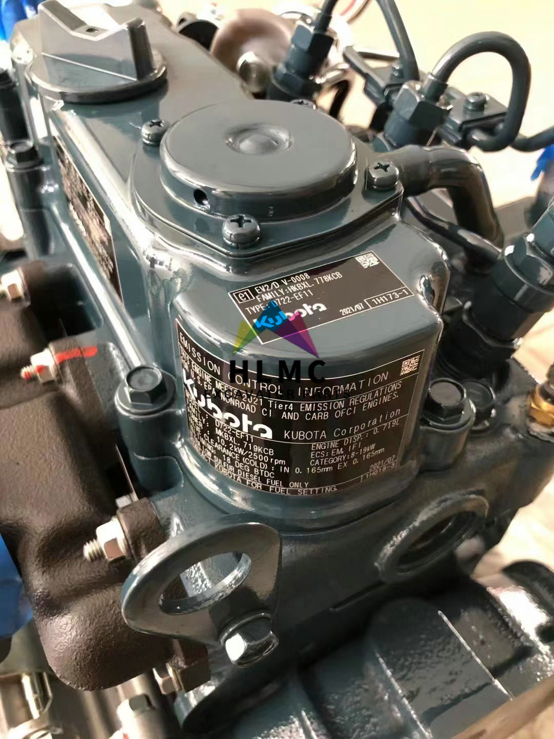 D782 Diesel Engine Assembly Kubota Machinery Engine Parts