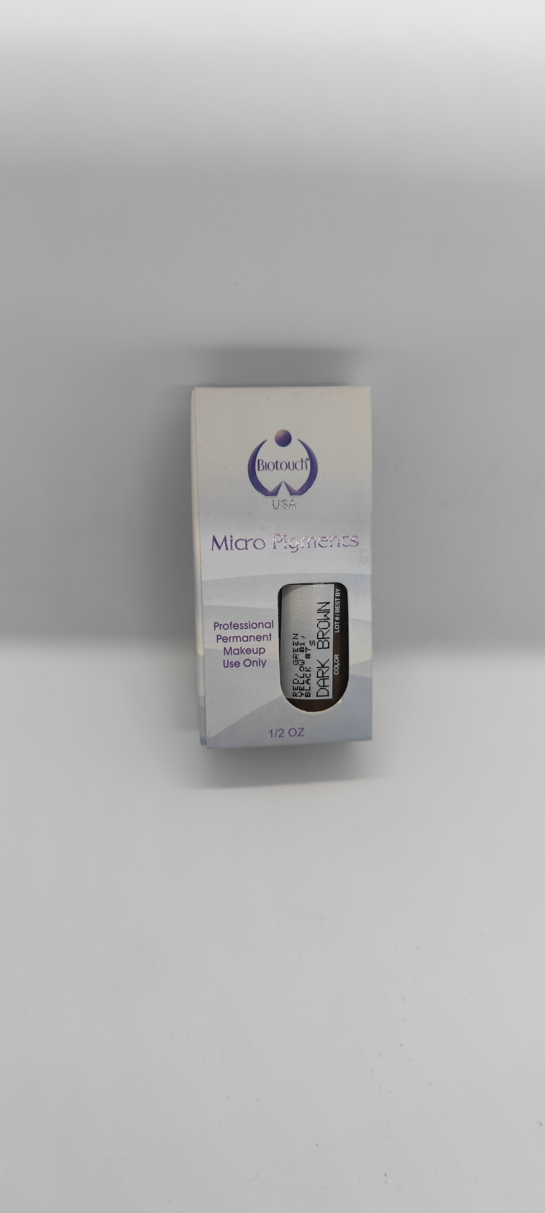 Biotouch Micro Pigment Dark Brown Pigment Color Permanent Makeup Microblading Supplies Eyebrow Shading MicrGel polishgmentation