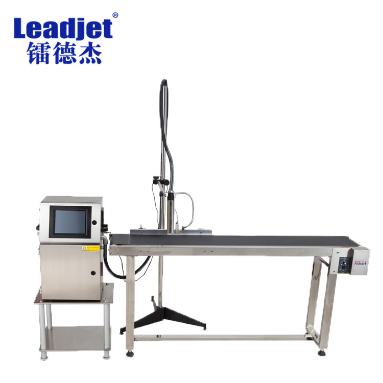 1.5-20mm height Continuous Expiry Date/Number Inkjet Printing Machine For Small Character Bottle