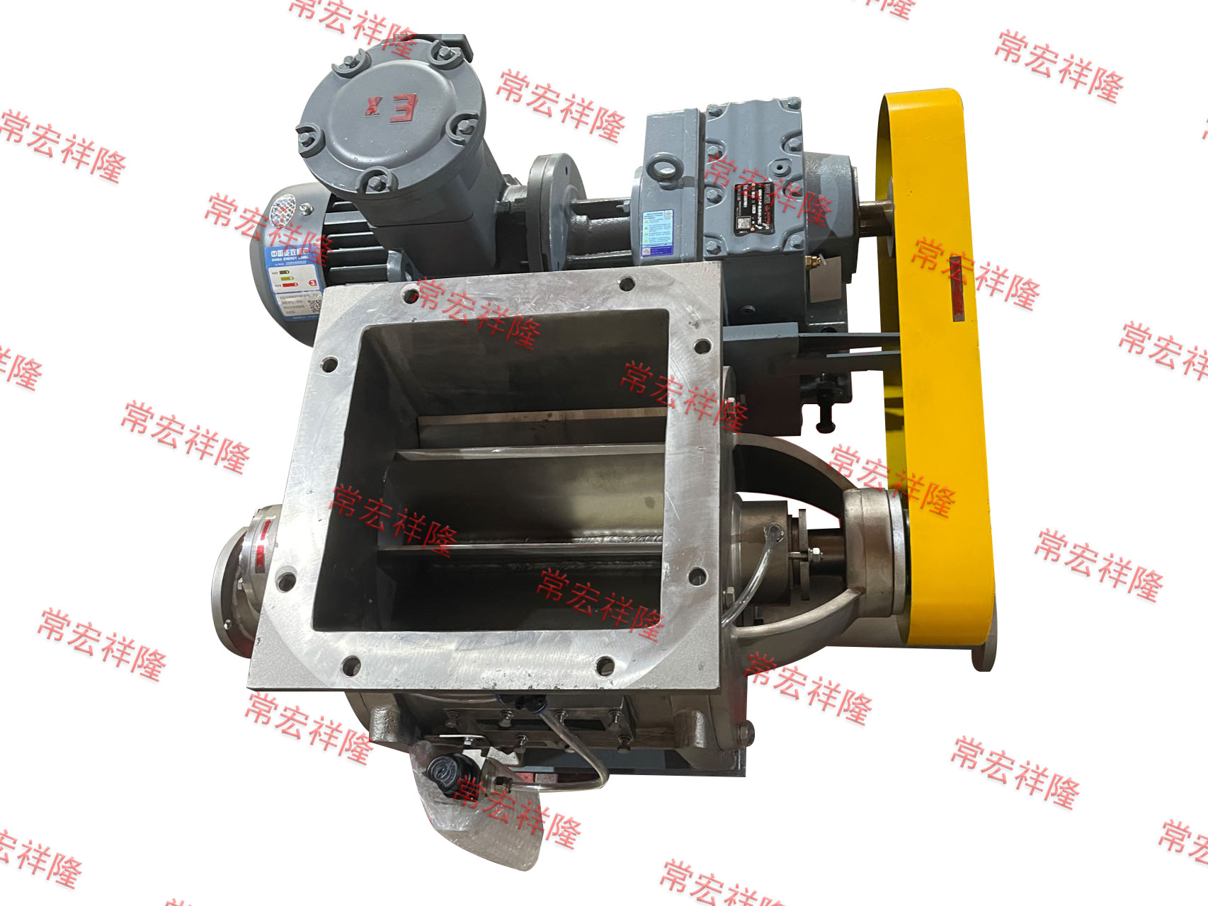 220V 380V 440V Rotary Feeder Valve Electric Power Stainless Steel