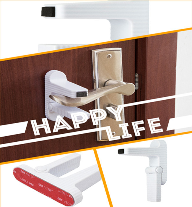 Safety Door Locks For Toddlers Baby Finger Gurad / Door Handle Latch