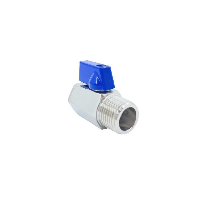 Manufacturers Produce 304/316 Stainless Steel Female and Male Mini Ball Valves