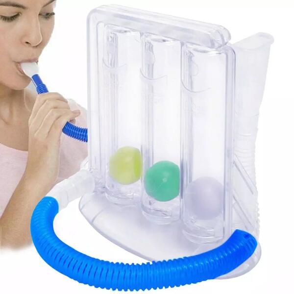 3 Ball Respiratory Lung Exerciser Medical Breathing Commercial First Aid Equipment Supplies