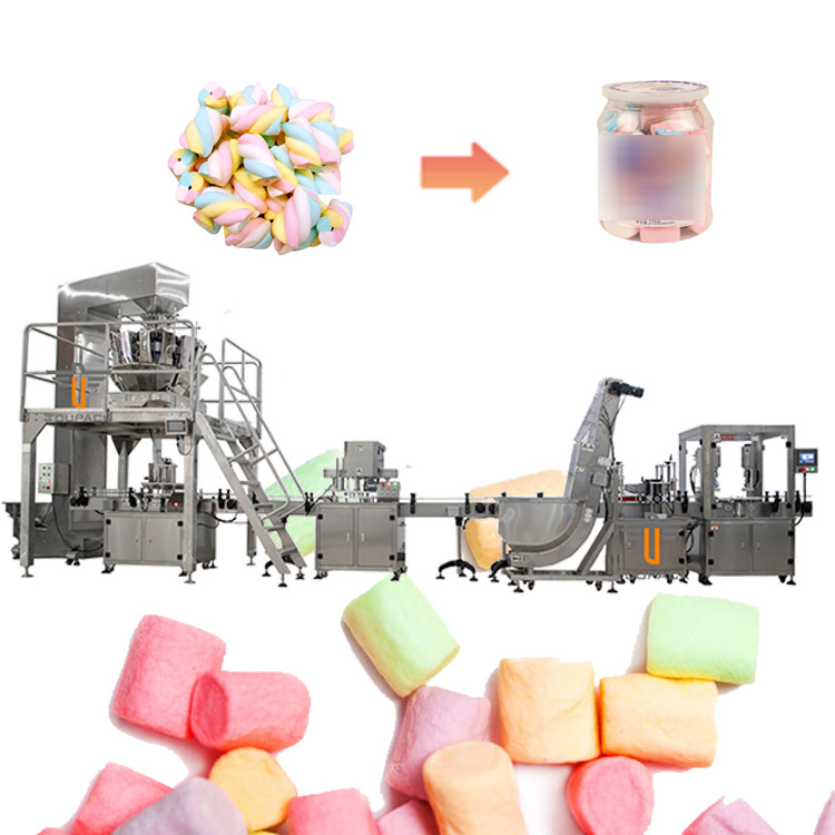 Marshmallow Vertical Weighing Automatic Filling Machine Sugar Jelly Candy Sealing Packing Machine