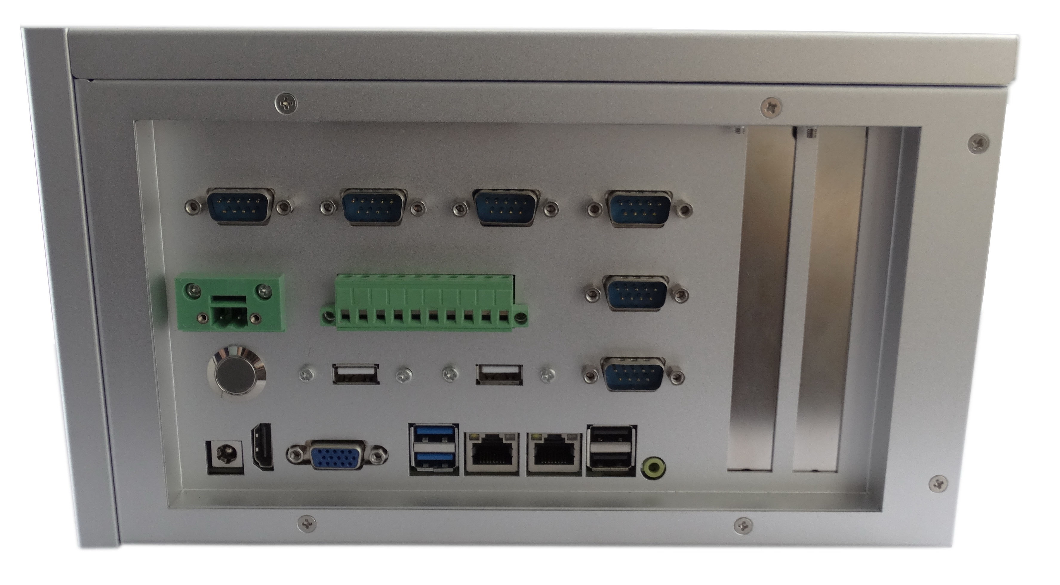 MIS-J1900E Fanless Box PC / Fanless Embedded System J1900 CPU 1 PCIE Extension
