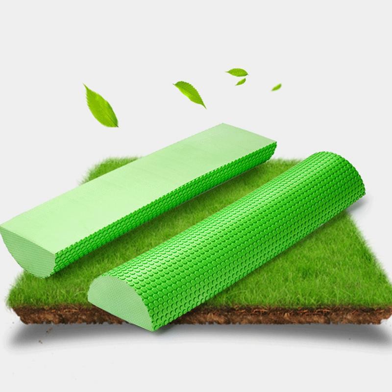 Half Round Foam Roller , Massage Foam Roller Yoga Pilates Fitness Equipment Balance Pad