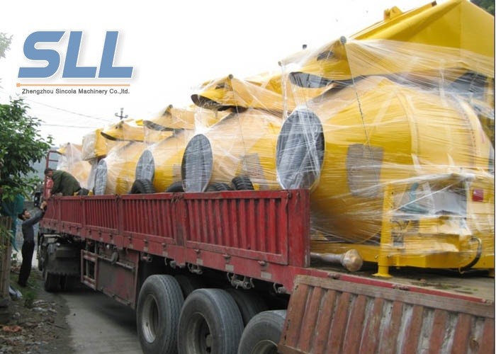 750 Liters Industrial Cement Mixer / Construction Mixer Machine Electric Type