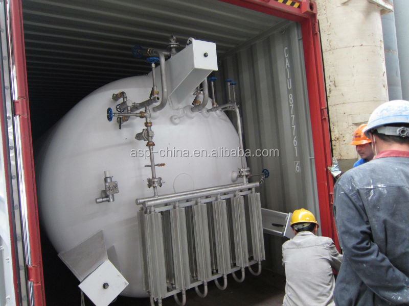Q235-B LNG Cryogenic Vertical Liquid Storage Tank 20m3