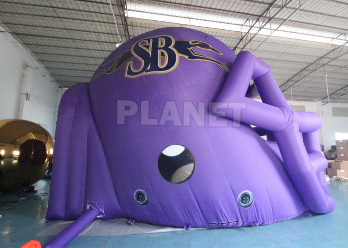 Customized Logo Sport Event Entrance Tunnel Football Inflatable Helmet Tunnel
