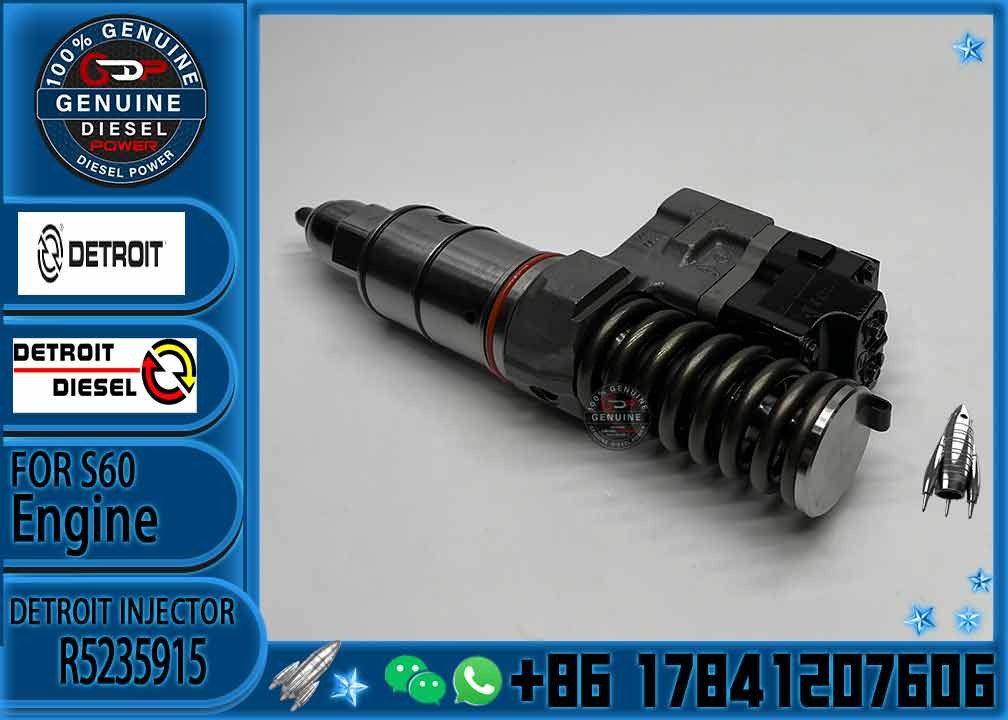 Diesel Fuel Injector R5235915 For Engine 6067GK60 Of Advance Agco Autocar Ford Freightliner Kenworth Peterbilt Vo