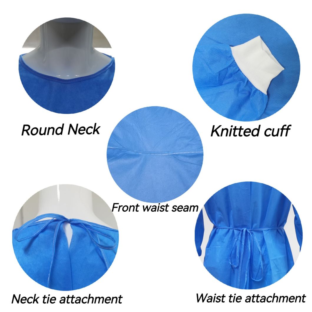 SMS Protective Disposable Medical Surgical Gown
