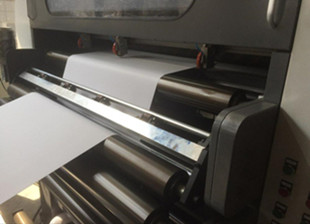 50g/M2 Automatic Paper Roll To Sheet Cutting Machine Four Roll High Precision