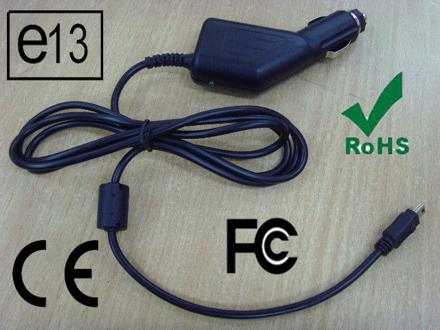 Over Voltage Protection GPS Tracker Charger , Garmin Nuvi Car Charger CE Approved