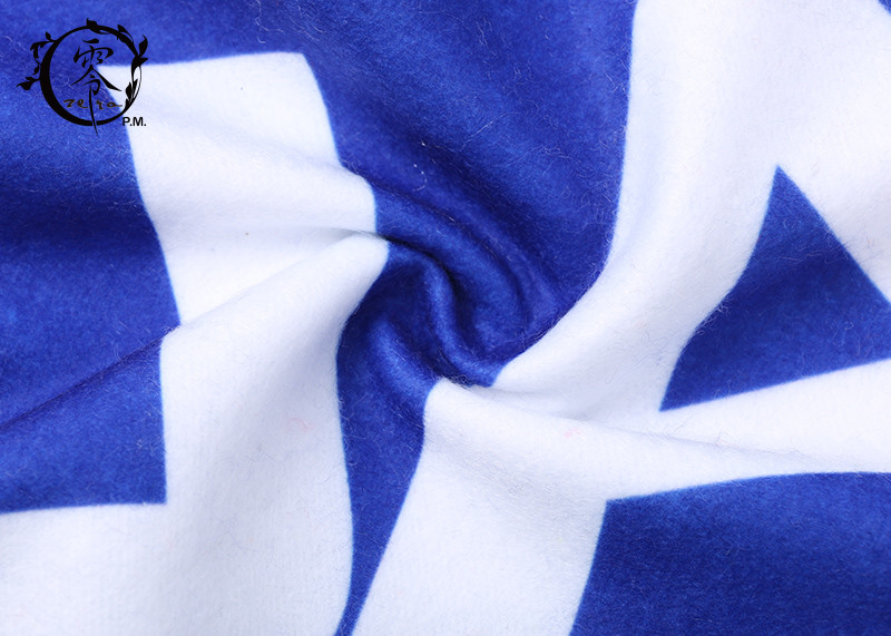 Fleece Digital Printed Sublimation Scarf National Team For Adult