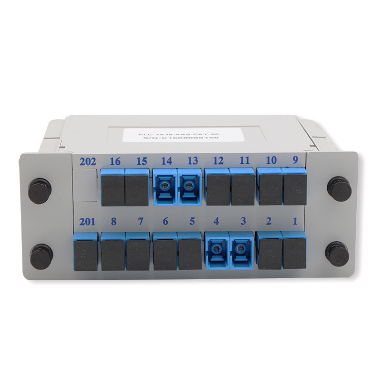 LGX Cassette Type Plc Splitter Abs Box 1x16 With SC/UPC Connector
