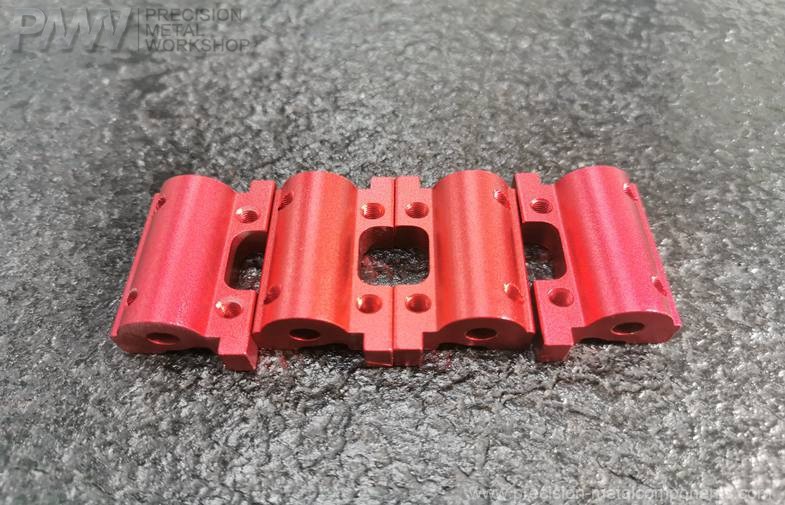 Precision Machined Aluminum Parts Made Of Aluminum With Anodized Finish CNC Machining Aluminum Parts