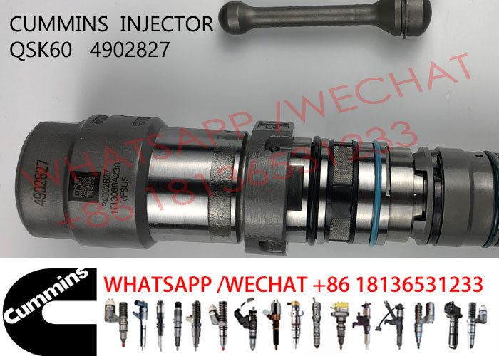 4902827 QSK23 Cummins Fuel Injectors 4062090 4077076 4088420 4088431 4076533