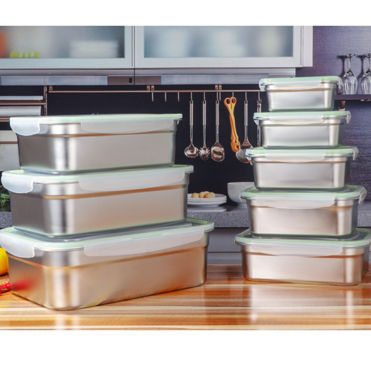 High Performance Stainless Steel Lunch Box Sealed Lunch Box Lightweight