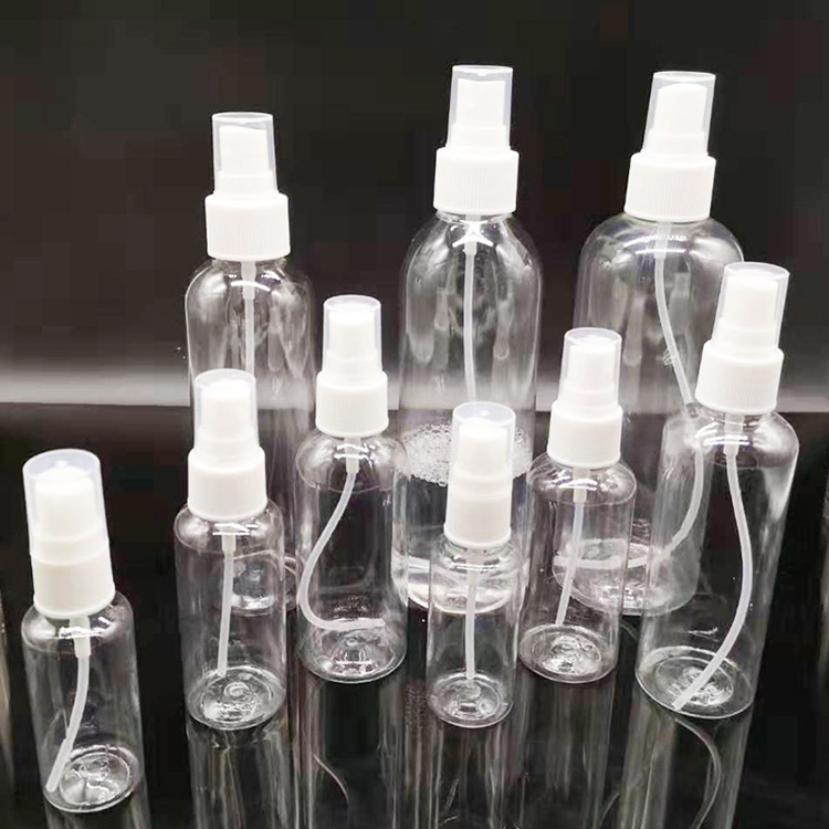 Lotion Plastic Empty Spray Bottle Pet 60ML 100ML 120ML