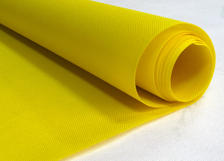 Strong Strength PP Non Woven Fabric / Spunbond Non Woven Fabric in Yellow