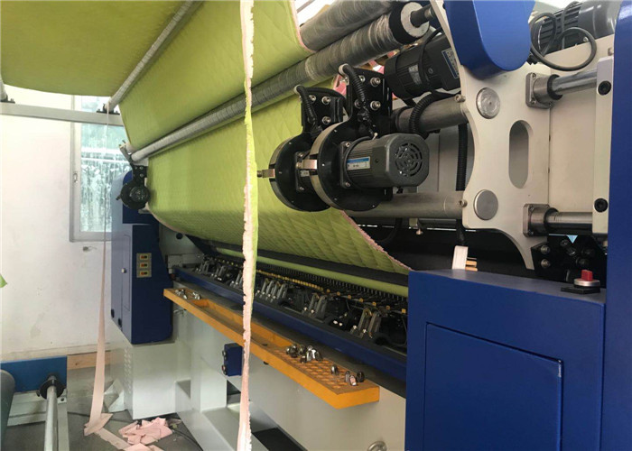 Multi Needle Quilting Bed Sheet Making Machine With Border Trimming