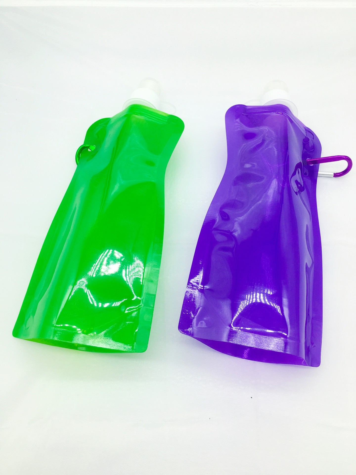 Stand Up Spout Foldable Water Bag Pouch For Juice Eco - Friendly Plastic Material