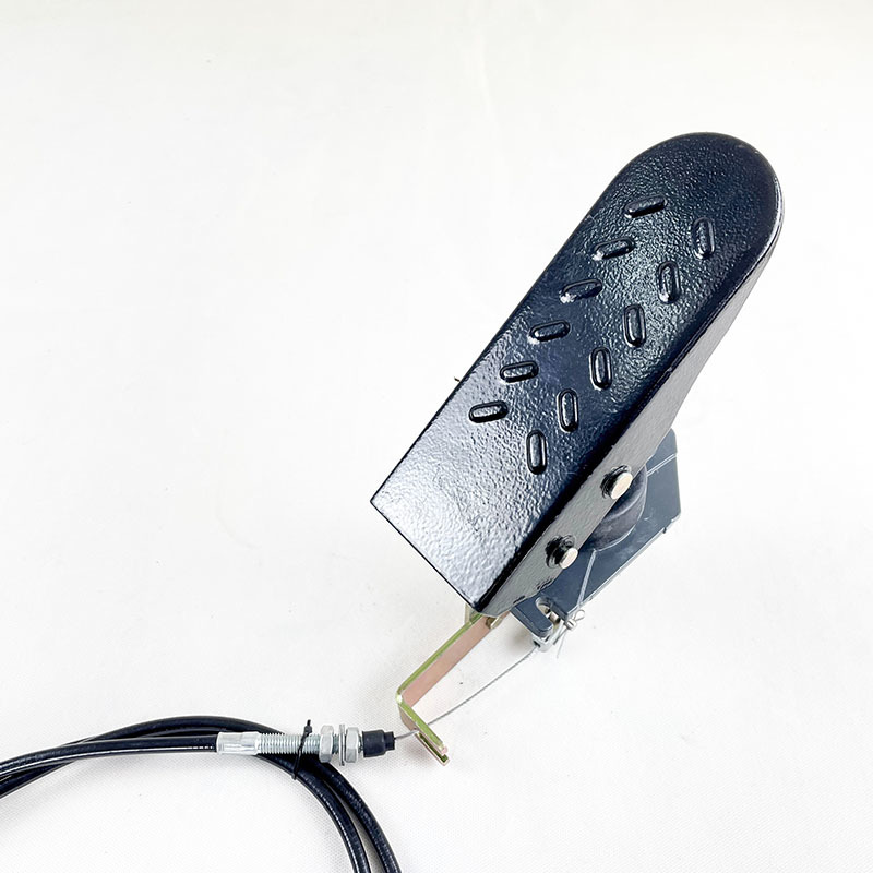 Medium-Duty Throttle Industrial Pedal Foot Control  Front View