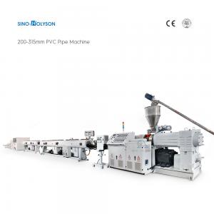 China 200-315MM PVC Pipe Production Line for Plastic Pipe Making 440V on sale
