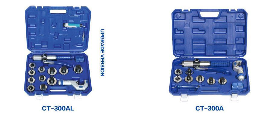 Manual Cordless Flaring Hydraulic Copper Tube Expander Tool Kit Iron