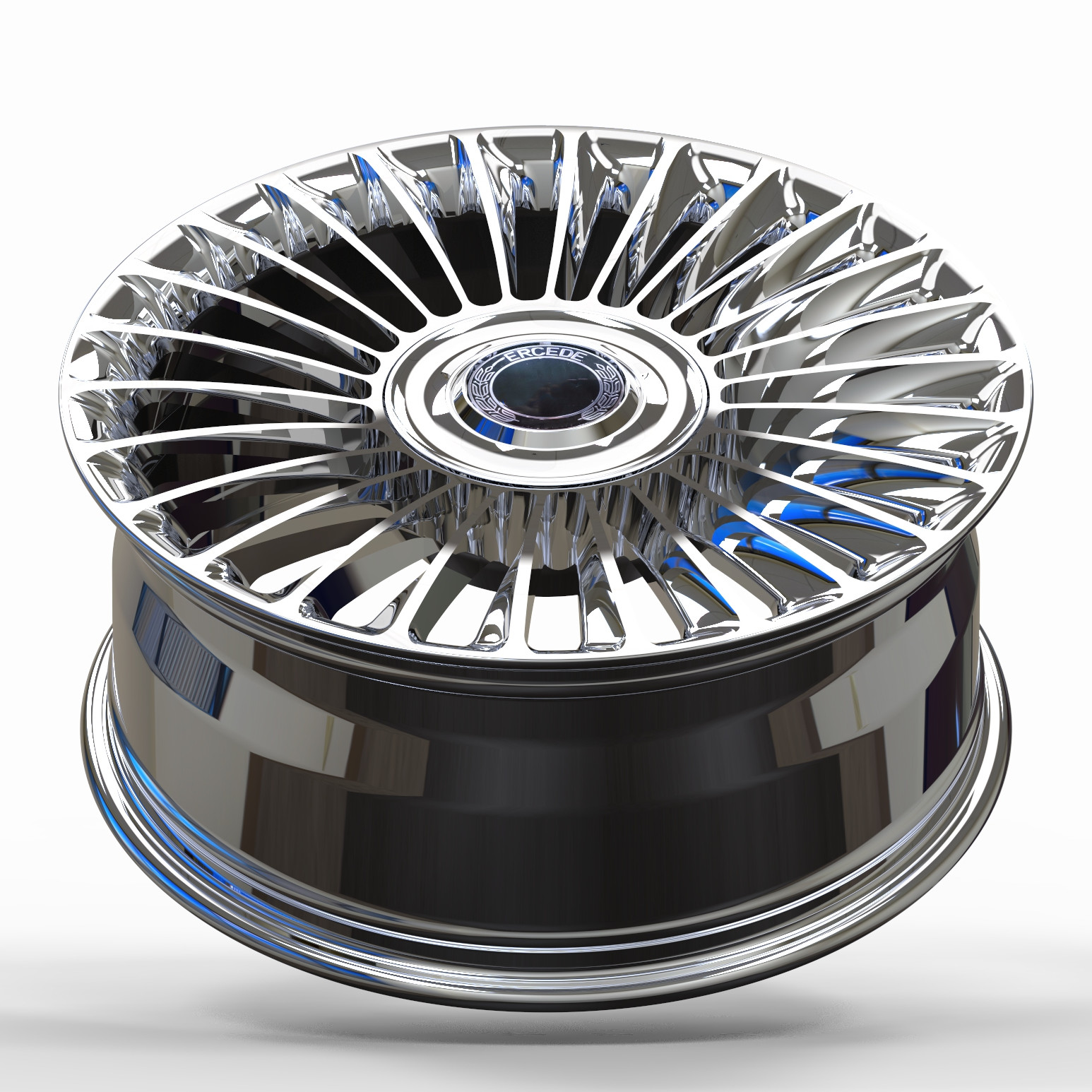 Custom forged wheels 22 23 24 inch rims polished chrome wheel for Mercedes GLS for Range Rover Bentley LX570