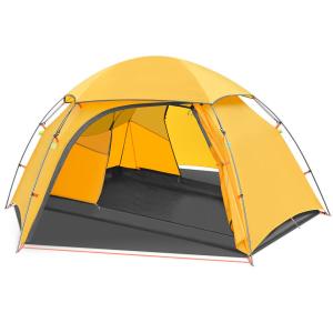 Buy cheap Rainproof Ice Fishing Lightweight 4 Season Tent Double Layer Camping 3000mm product