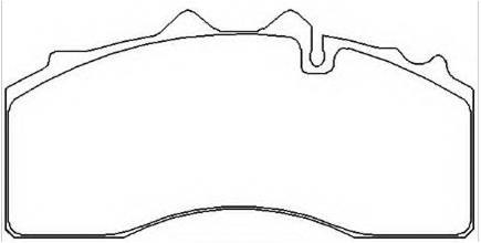 WVA 29228 Disc Brake Pads for BPW